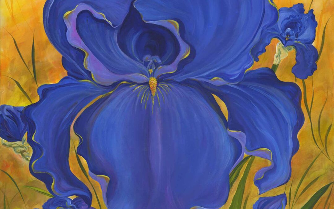Gwendolyn McShepard Art Black Iris