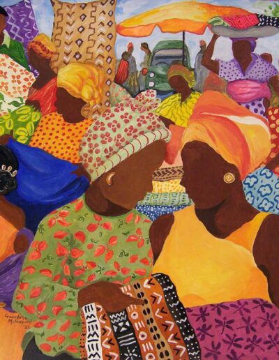 Gwendolyn McShepard Art Buying Cloth