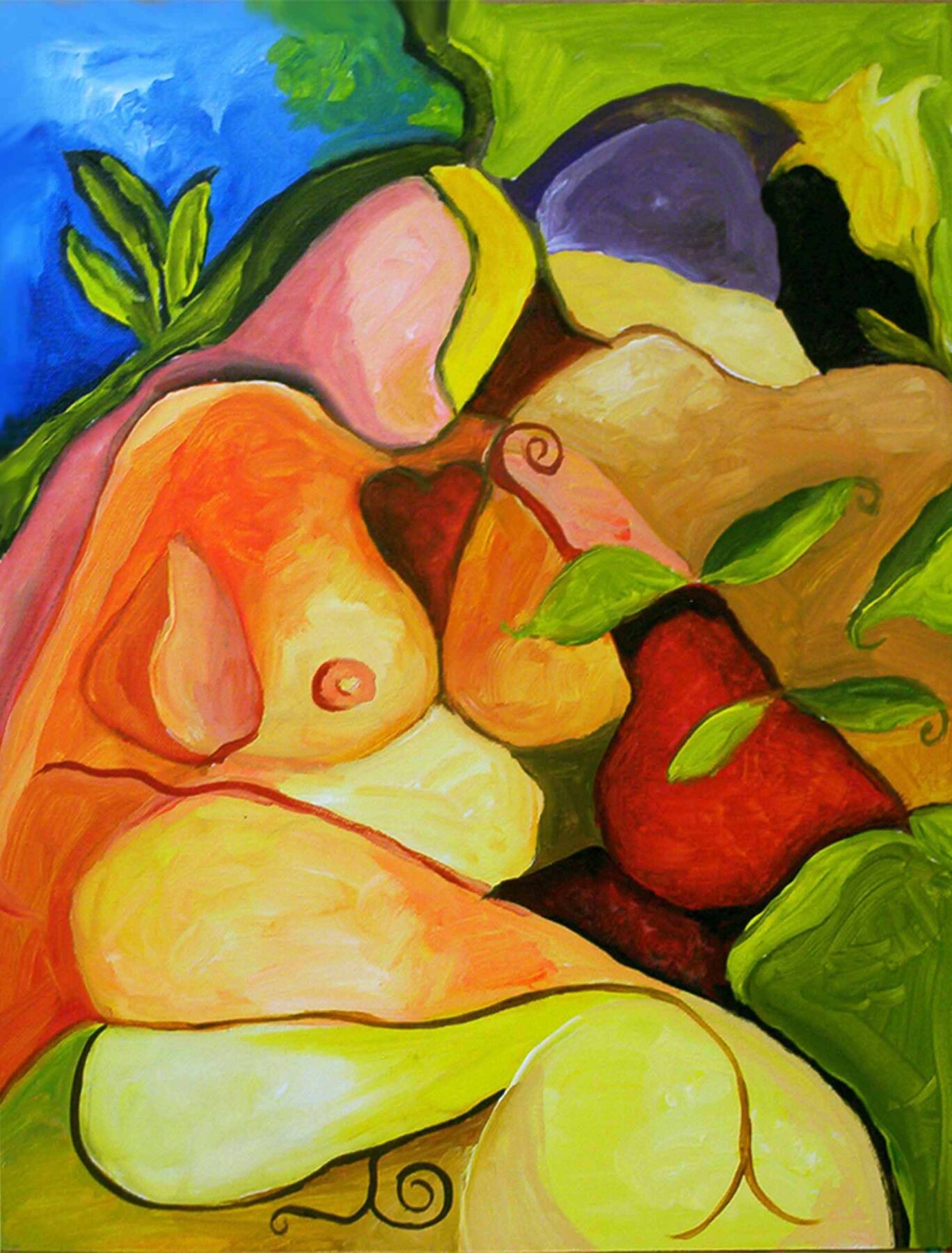 Gwendolyn McShepard Art Abstract Colors I