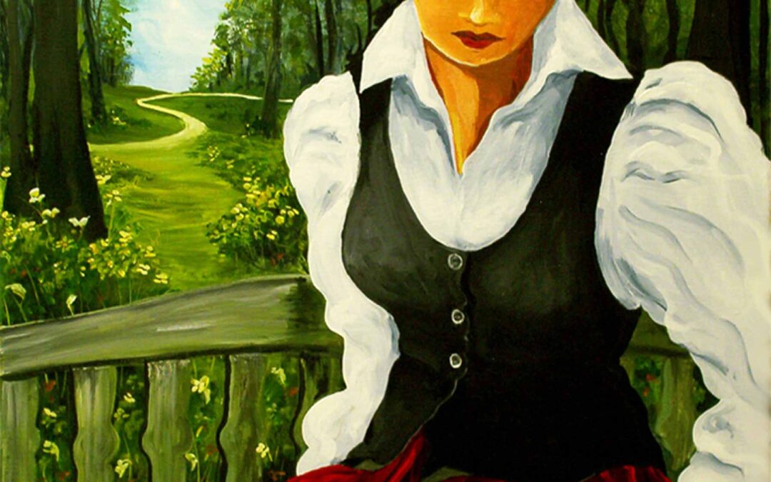 Gwendolyn McShepard Art Alone With My Thoughts