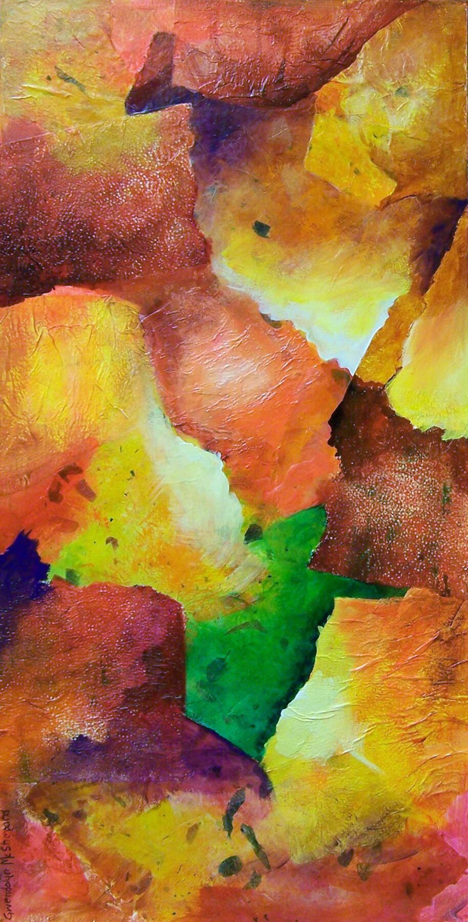 Gwendolyn McShepard Art Fall Petals 2