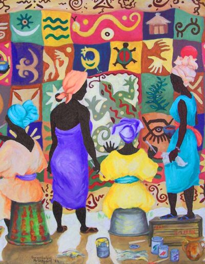 Gwendolyn McShepard Art Painting Cloth