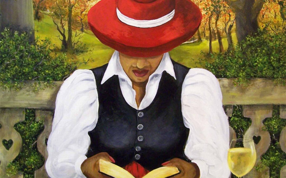 Gwendolyn McShepard Art Red Hat Serenity