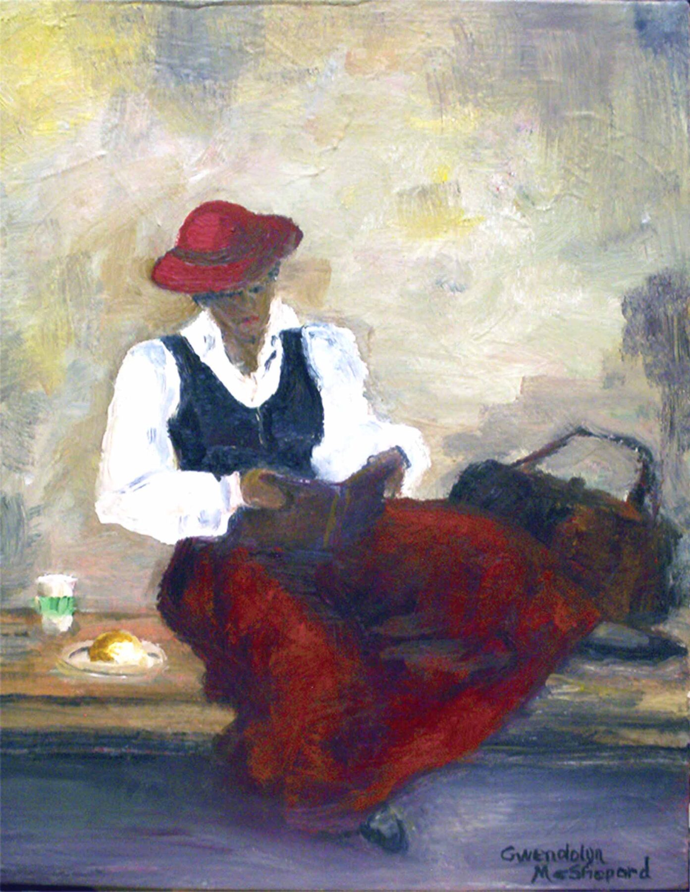 Gwendolyn McShepard Art Time to Read