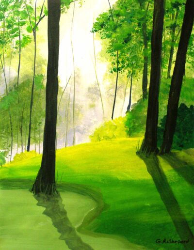 Gwendolyn McShepard Art Yellow Spring I